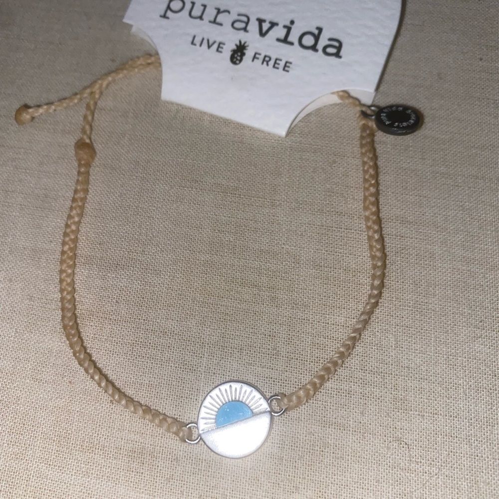 UNISEX - NEW - VIDA PURA GEMSTONE SUNSET CHARM BRACELET.. Comes with a free gift - Picture 9 of 14